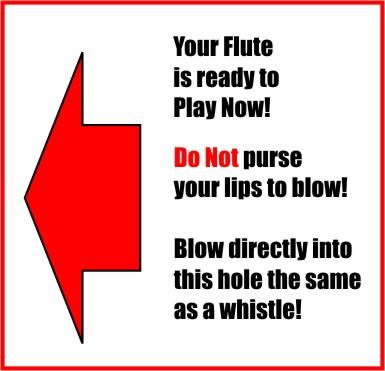 blow here for flutes